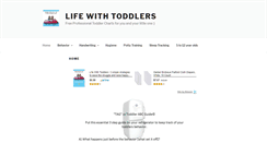 Desktop Screenshot of lifewithtoddlers.com